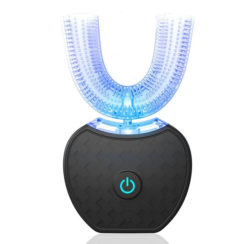 360° Automatic Electric Toothbrush — Whitening U-Shape Sonic Brush