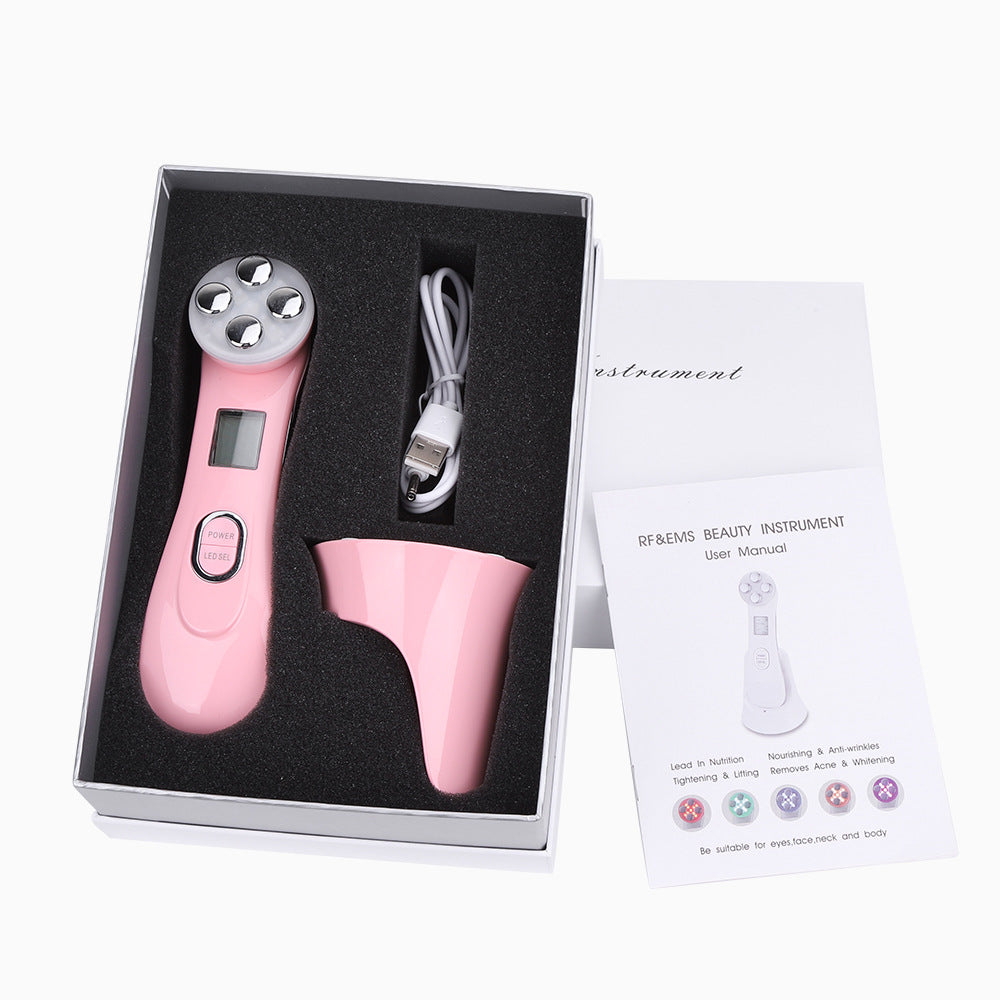 RF & EMS Skin Rejuvenation Device — Anti-Aging Beauty Tool