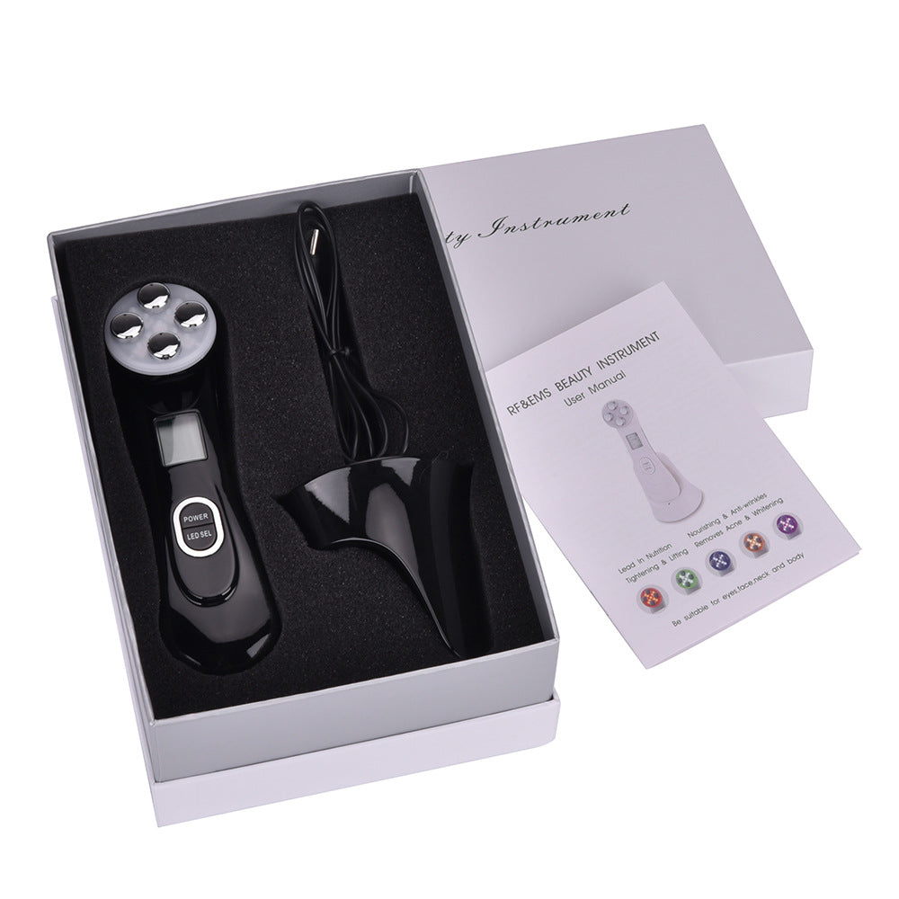 RF & EMS Skin Rejuvenation Device — Anti-Aging Beauty Tool