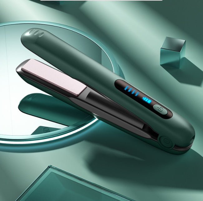 Wireless Flat Iron 2-in-1 — Cordless Hair Straightener & Curler