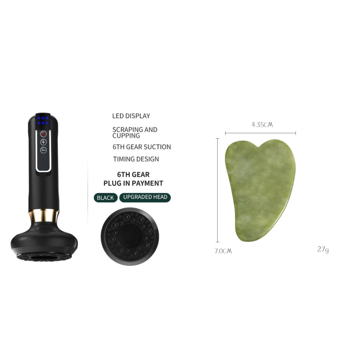 Electric Vacuum Cupping Massager — Body Sculpting & Pain Relief Device