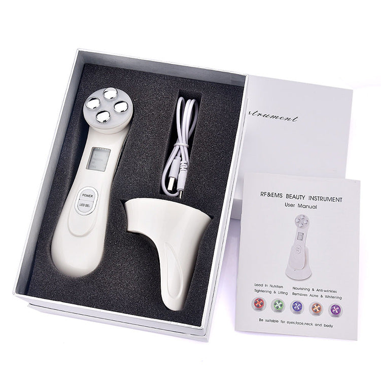 RF & EMS Skin Rejuvenation Device — Anti-Aging Beauty Tool