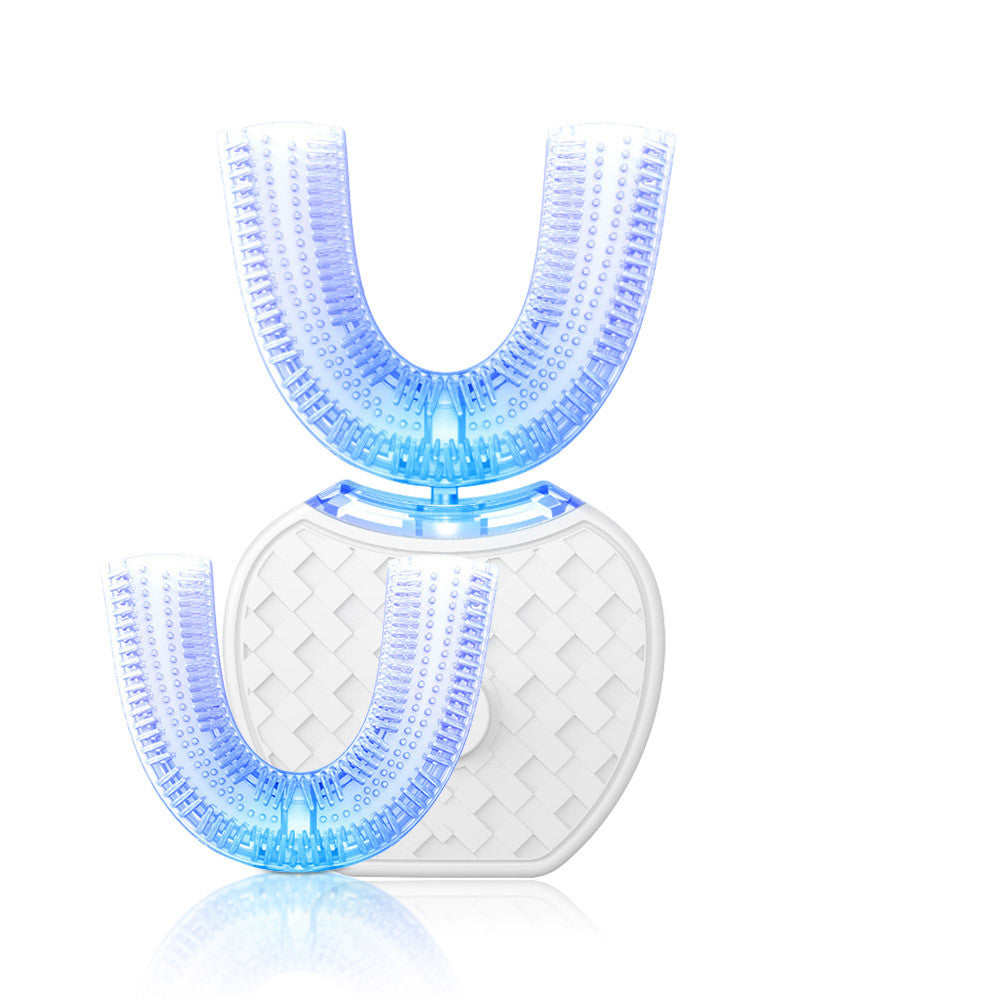 360° Automatic Electric Toothbrush — Whitening U-Shape Sonic Brush