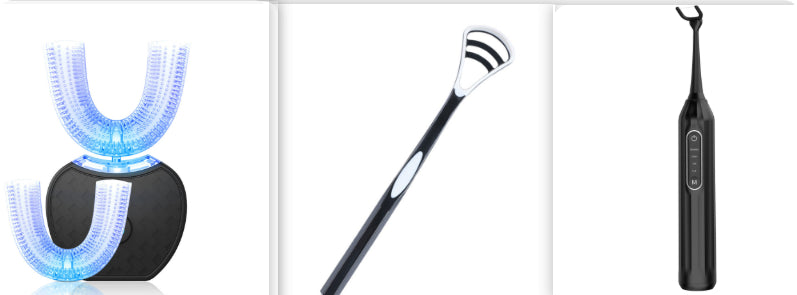 360° Automatic Electric Toothbrush — Whitening U-Shape Sonic Brush