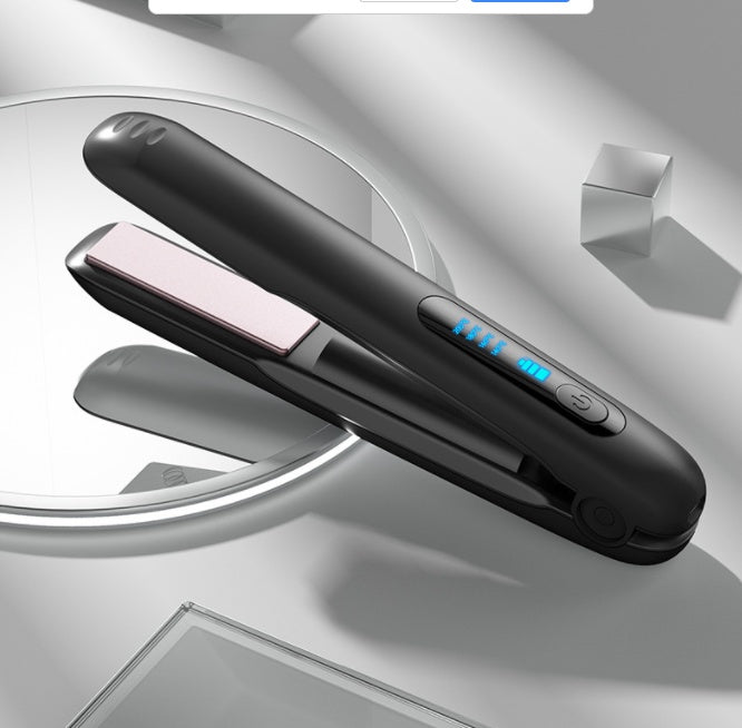 Wireless Flat Iron 2-in-1 — Cordless Hair Straightener & Curler