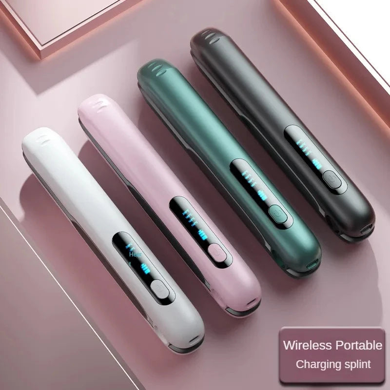 Wireless Flat Iron 2-in-1 — Cordless Hair Straightener & Curler