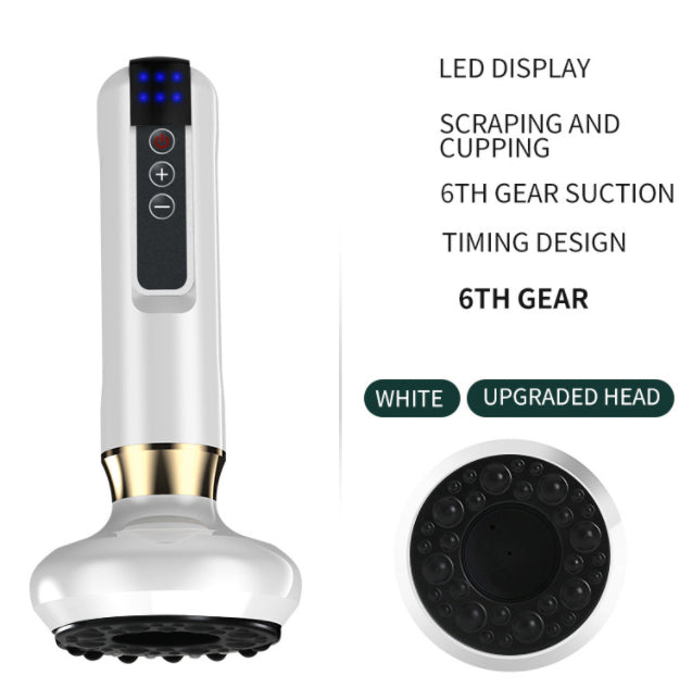 Electric Vacuum Cupping Massager — Body Sculpting & Pain Relief Device
