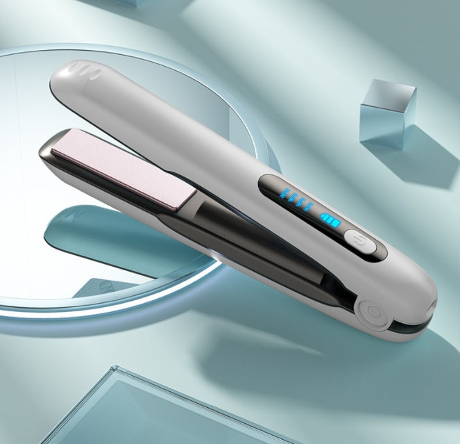 Wireless Flat Iron 2-in-1 — Cordless Hair Straightener & Curler