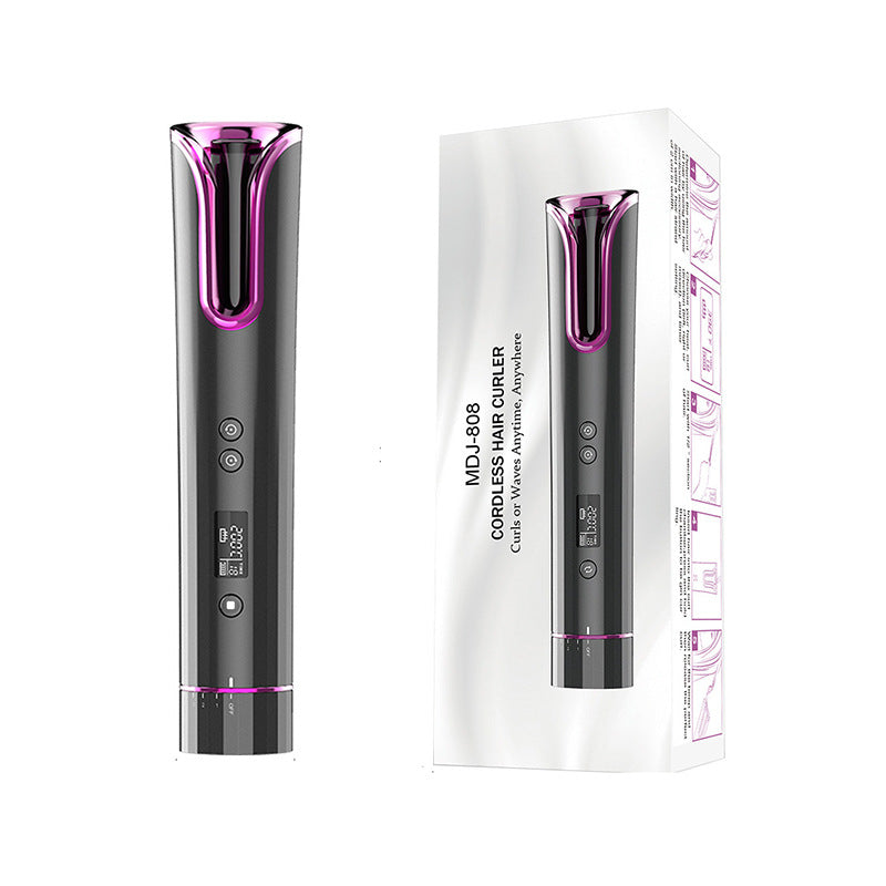 Automatic Hair Curler — USB Cordless Wireless Curling Iron