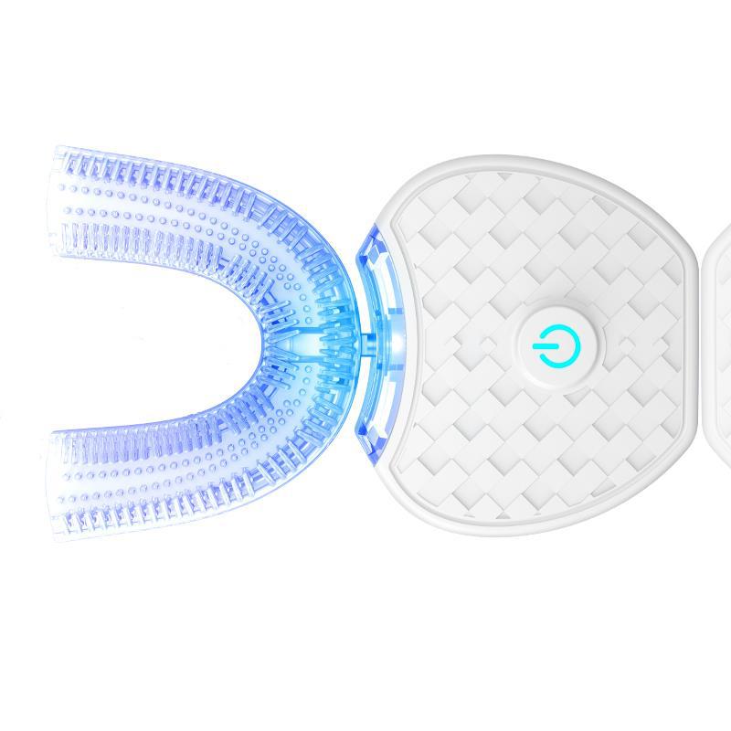 360° Automatic Electric Toothbrush — Whitening U-Shape Sonic Brush