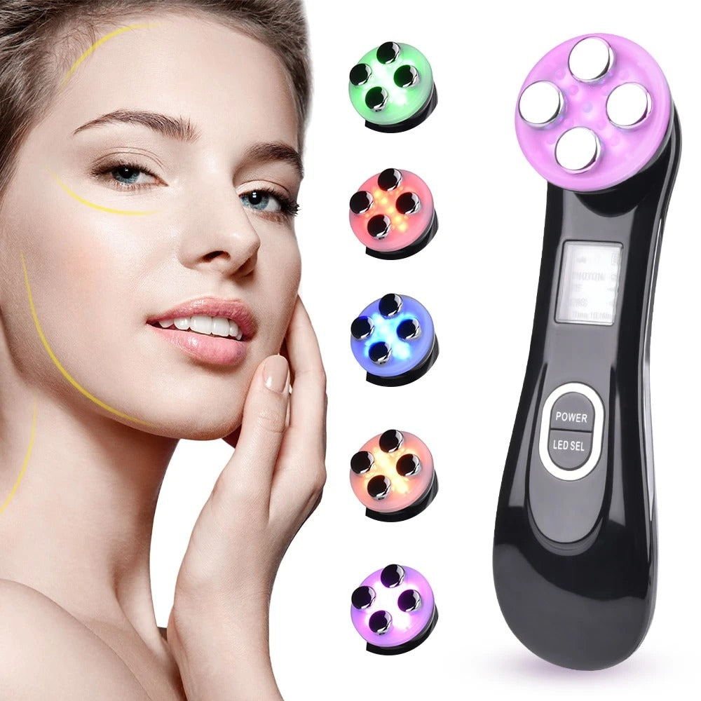 RF & EMS Skin Rejuvenation Device — Anti-Aging Beauty Tool