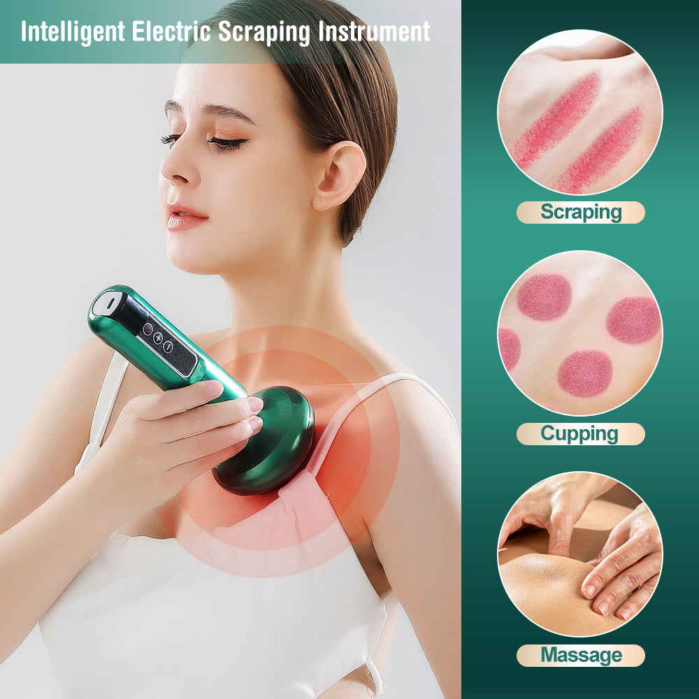 Electric Vacuum Cupping Massager — Body Sculpting & Pain Relief Device