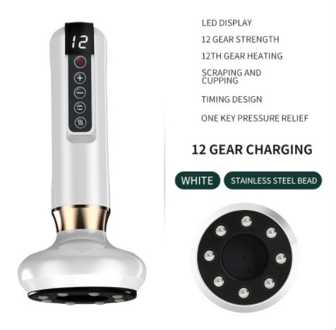 Electric Vacuum Cupping Massager — Body Sculpting & Pain Relief Device