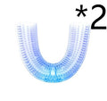 360° Automatic Electric Toothbrush — Whitening U-Shape Sonic Brush